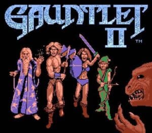 Splash screen for Gauntlet II.