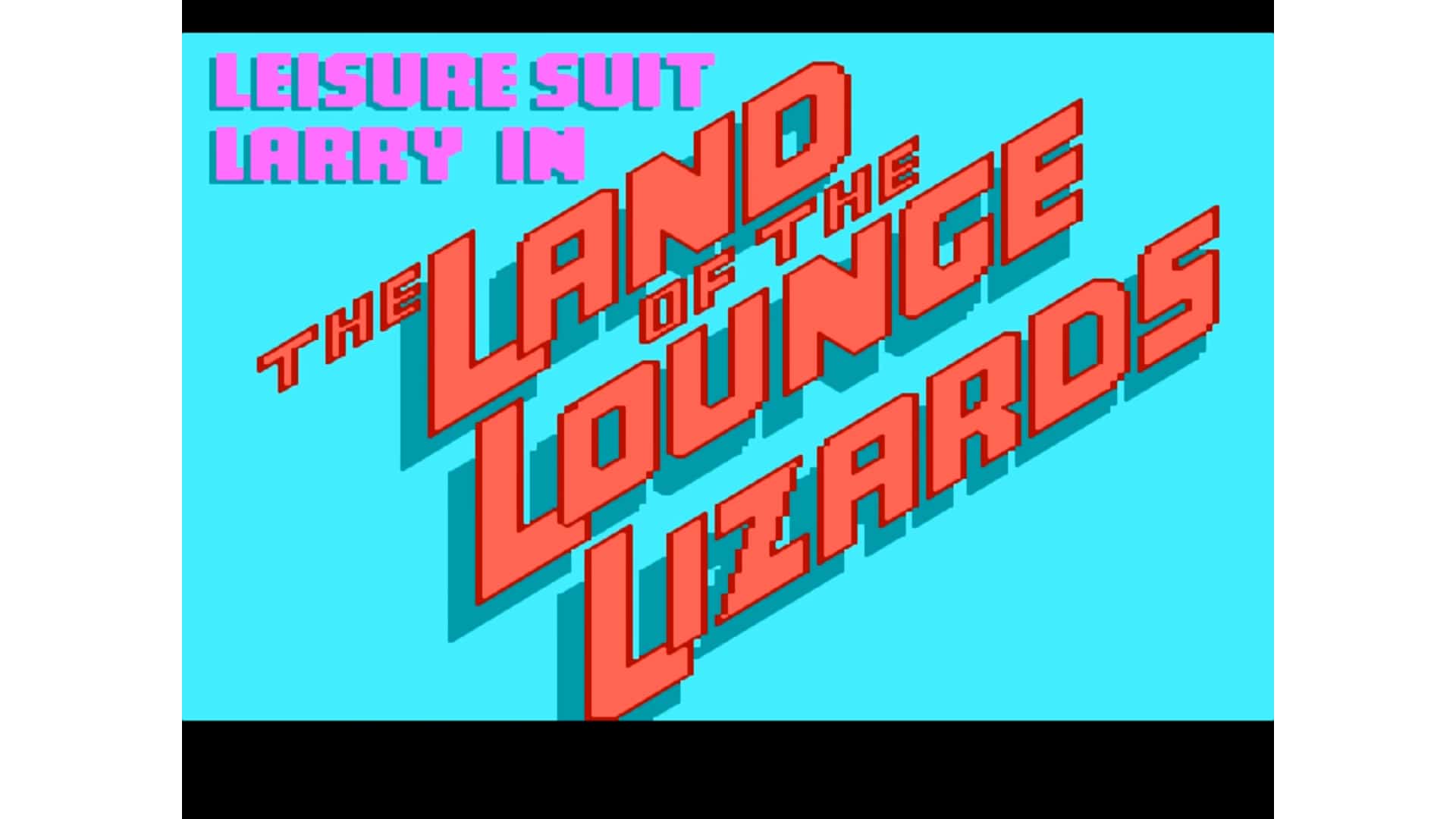 An in-game screenshot from Leisure Suit Larry in the Land of the Lounge Lizards.