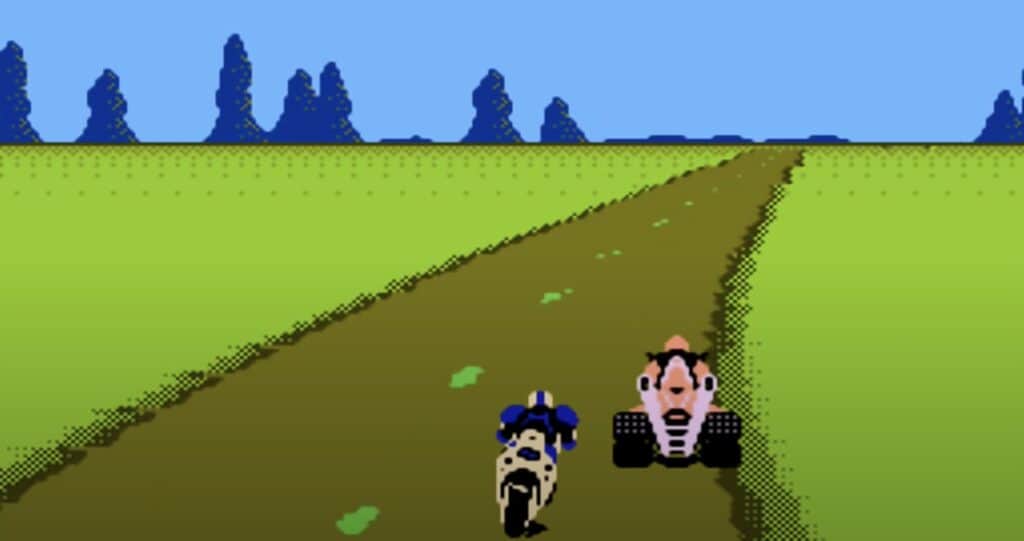 Mach Rider gameplay