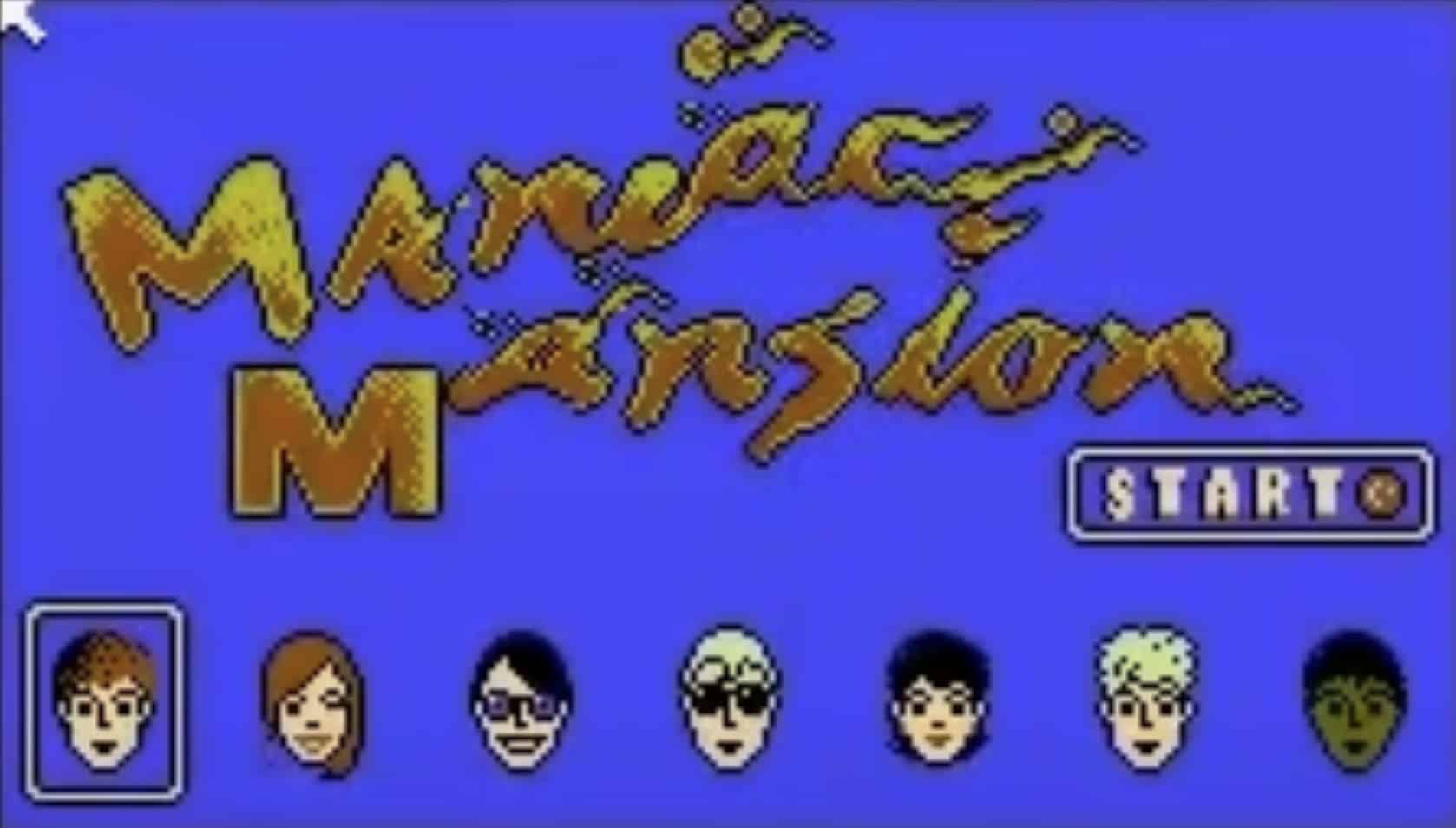 Maniac Mansion logo