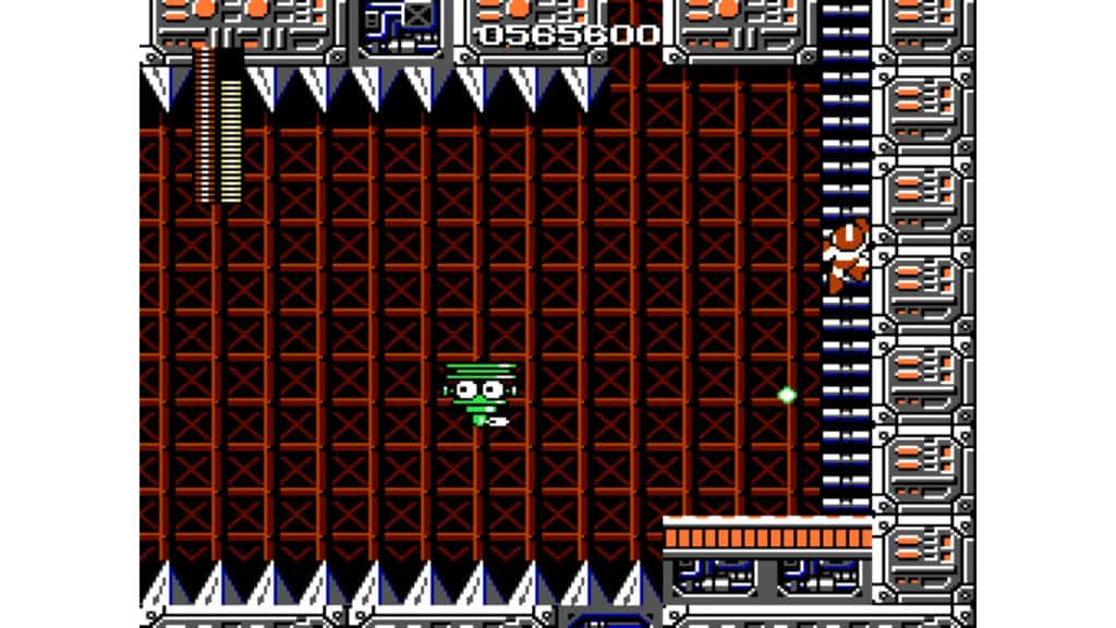 An in-game screenshot from Mega Man.