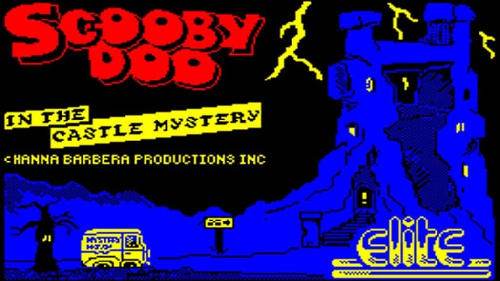 Scooby Doo Start Screen