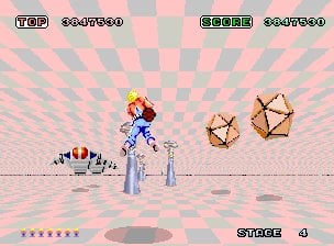 Space Harrier Enemies