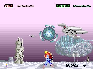 Stage 6 in Space Harrier