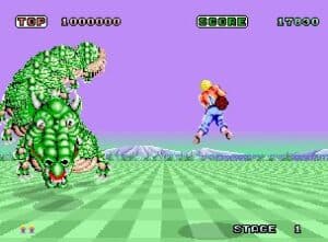 Bosses in Space Harrier