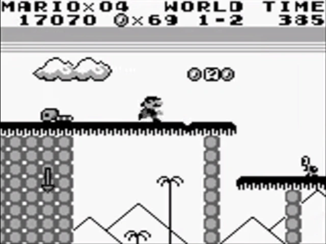 Screenshot of Super Mario Land