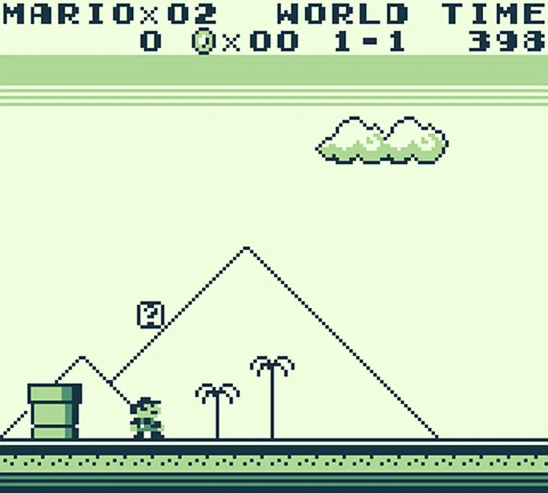 Screenshot of Super Mario Land