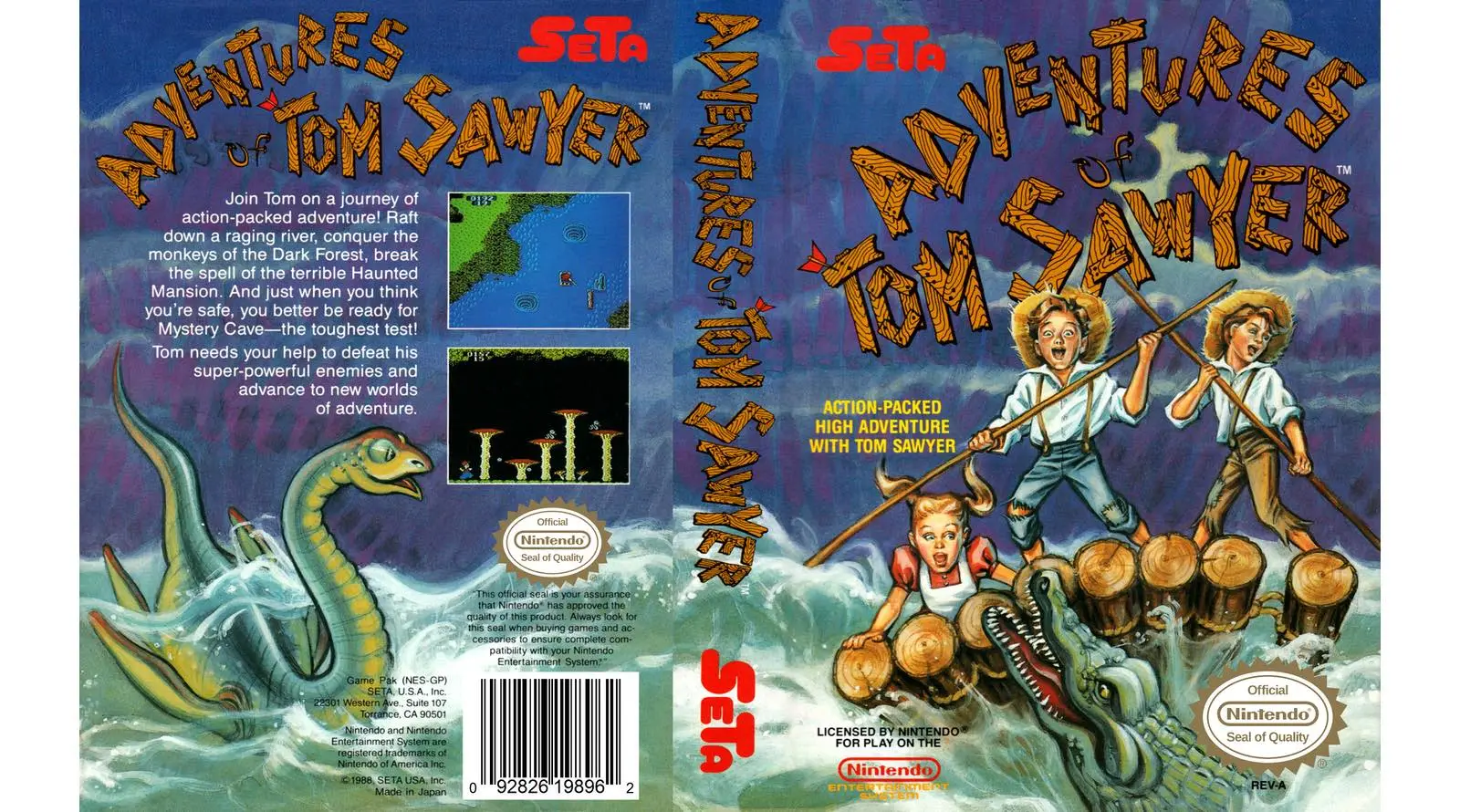 Adventures of Tom Sawyer Cover Art