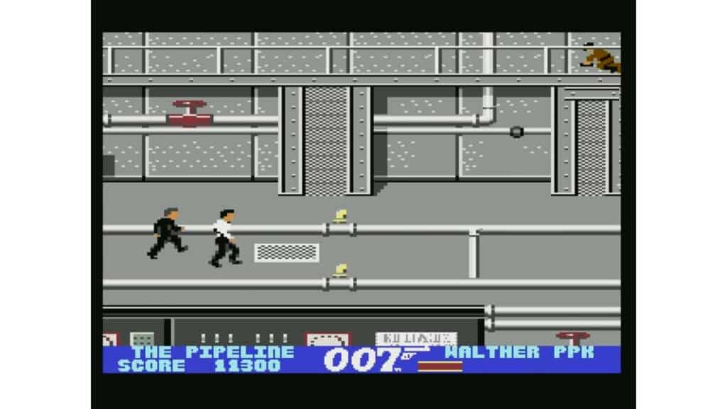 An in-game screenshot from The Living Daylights.