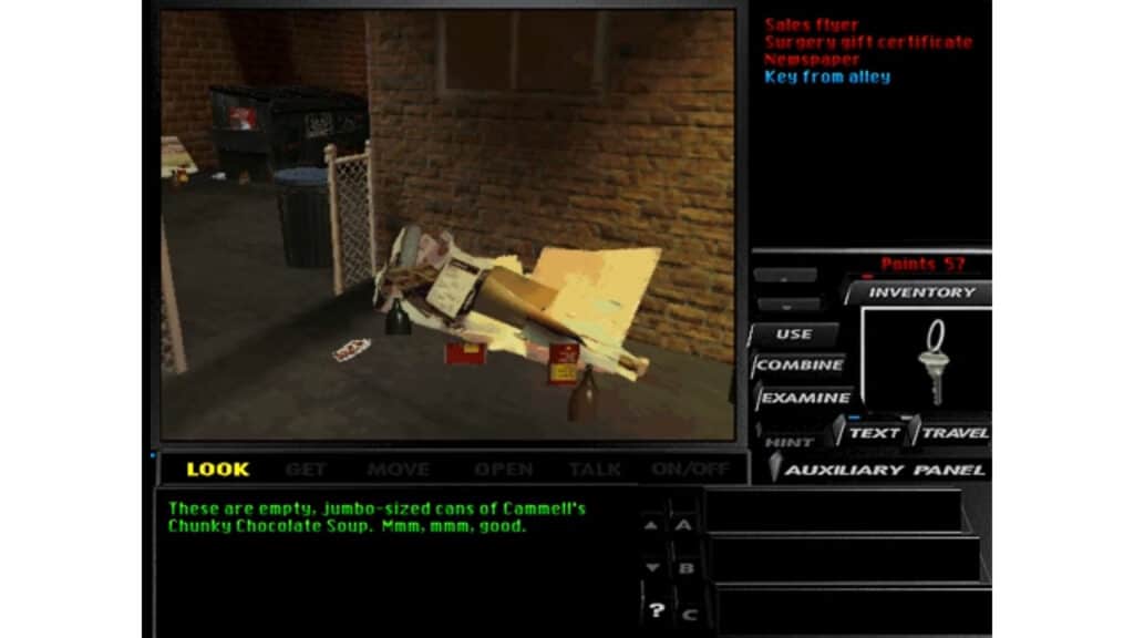 An in-game screenshot from Under a Killing Moon.