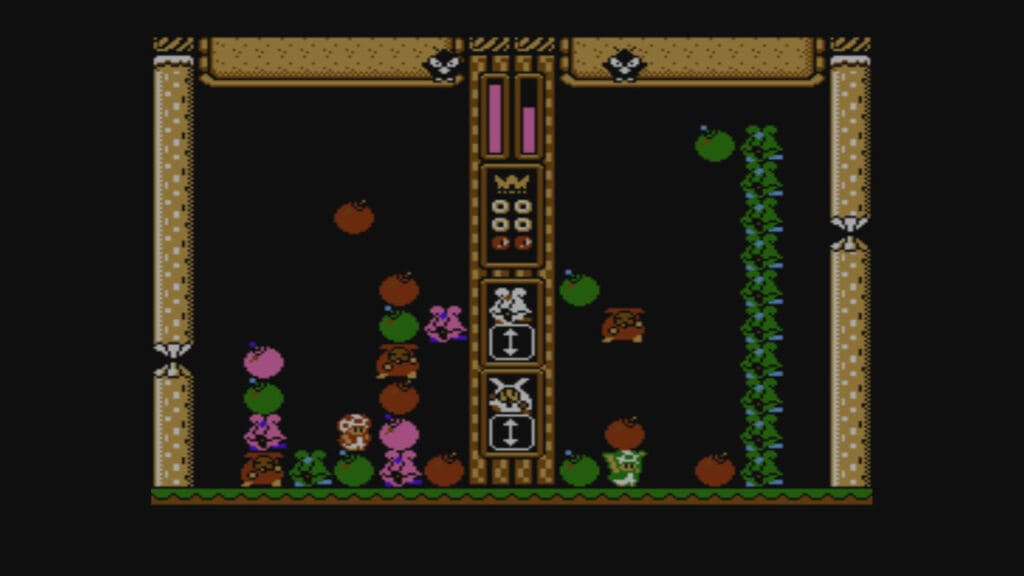 Wario's Woods also features a two-player versus mode.