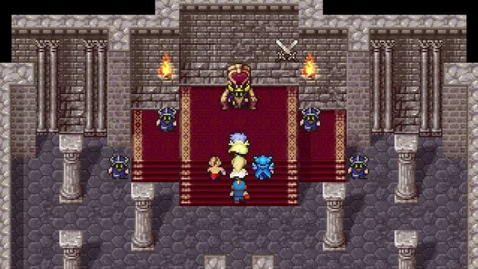 Final Fantasy IV gameplay