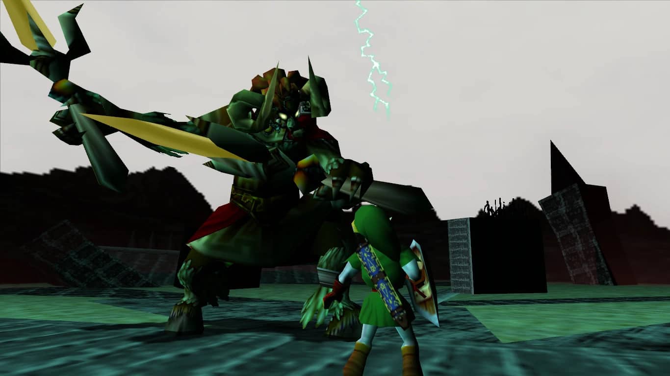 Ocarina of Time gameplay