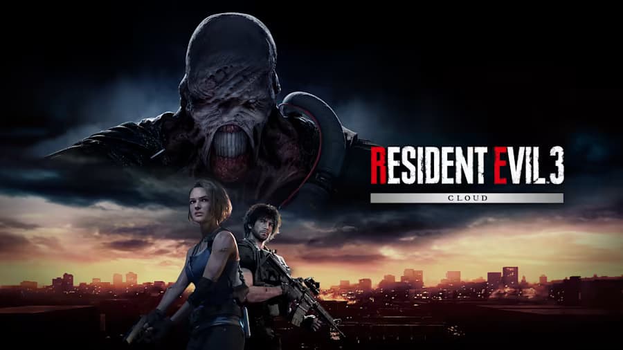 Resident Evil 3 (2020) title card
