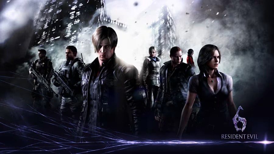 Resident Evil 6 title card