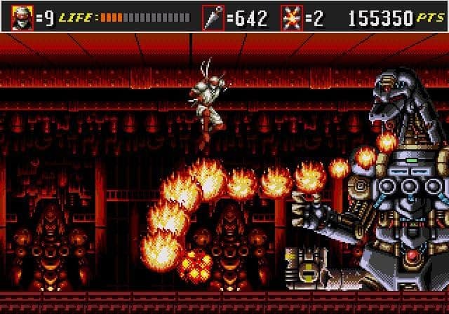 Shinobi III: Return of the Ninja Master gameplay