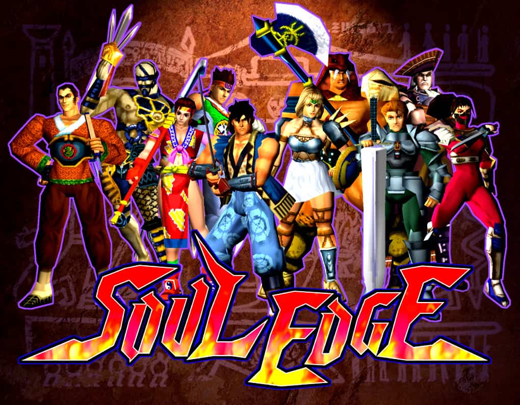 The cast of Soul Edge