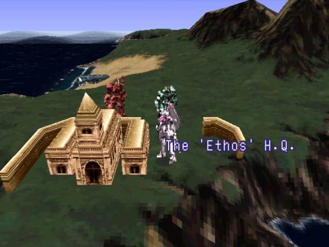 Xenogears gameplay