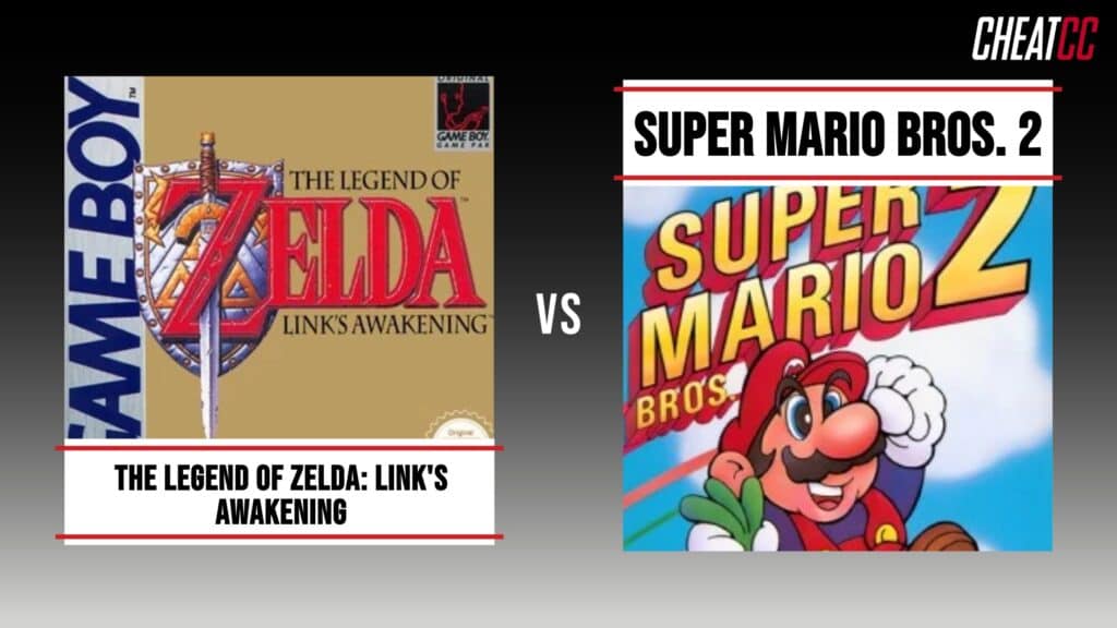 The Legend of Zelda: Link's Awakening vs Super Mario Bros. 2