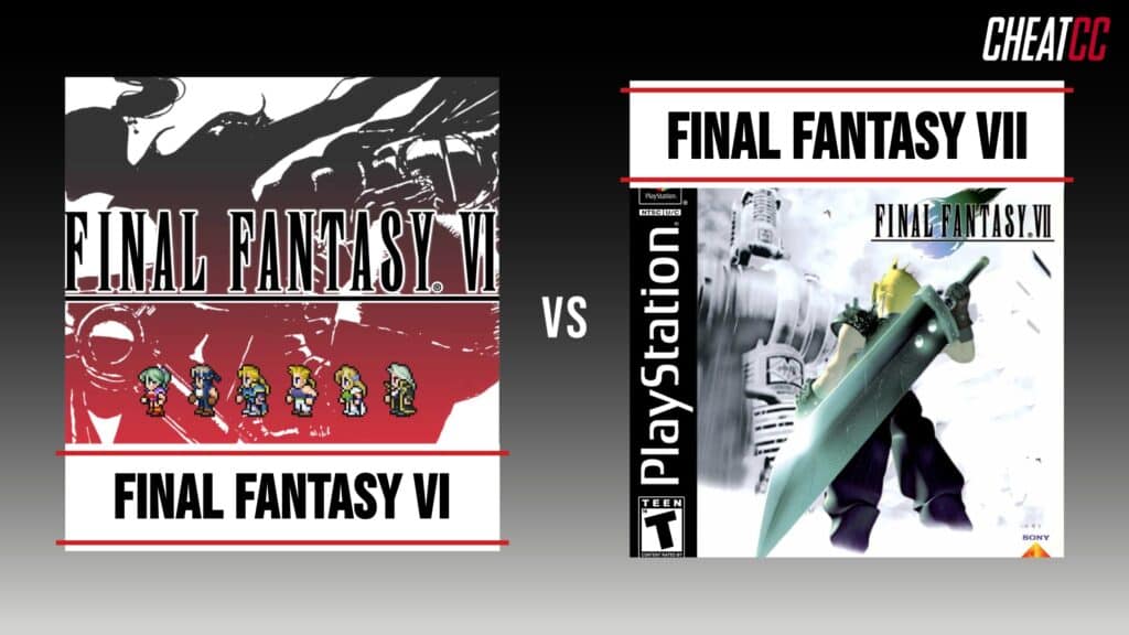 Final Fantasy VI vs Final Fantasy VII