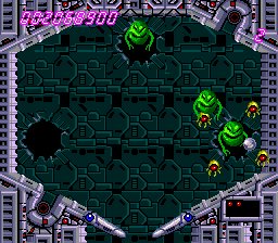 Bonus Stage in Alien Crush.