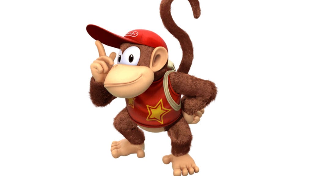 A Nintendo promotional image starring Diddy Kong.