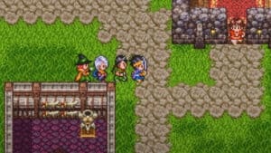 An in-game screenshot from Dragon Quest III: The Seeds of Salvation.