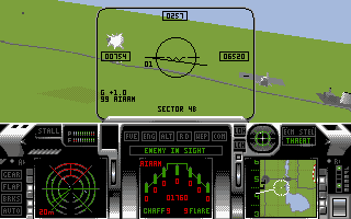 Screenshot of F29 Retaliator gameplay.