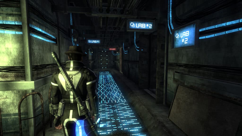 The hallways of the Big MT contain things never before seen in Fallout: New Vegas.