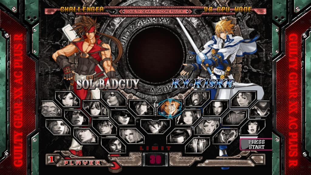 The Guilty Gear franchise is known for its eccentric character designs.