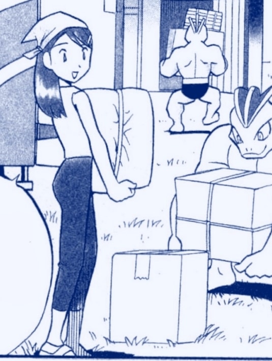 Ruby's mother in the CoroCoro one-shot manga by Oouchi Suigun.