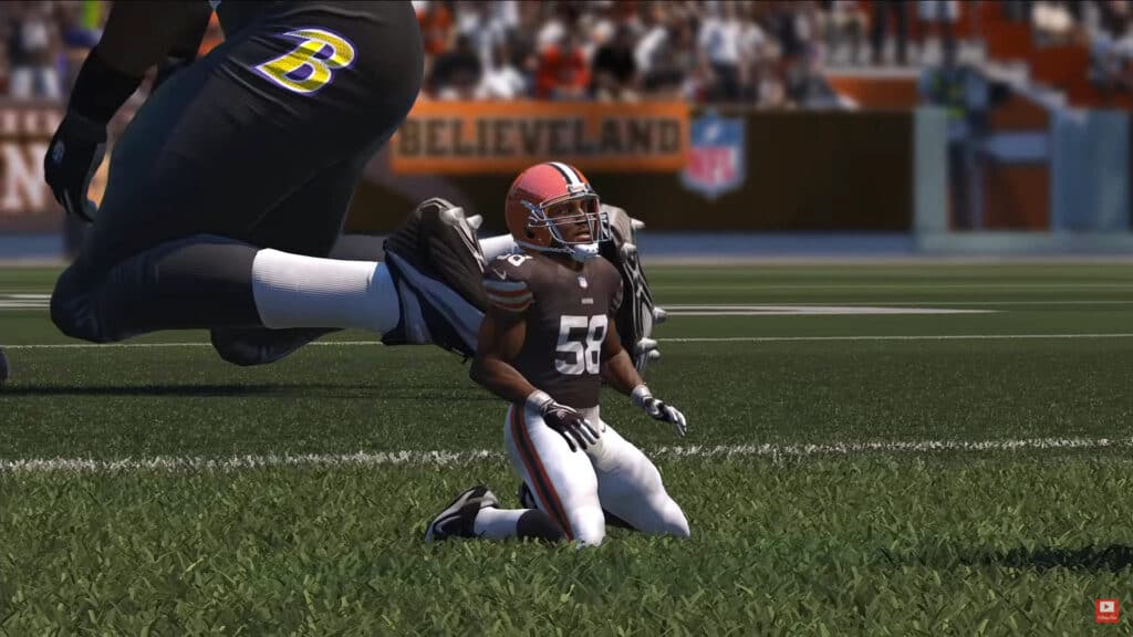 For some reason, Madden NFL 15 famously shrunk Christian Kirksey.