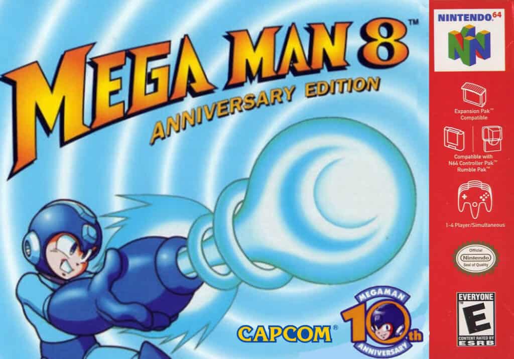 Mega Man 8 Cover Art