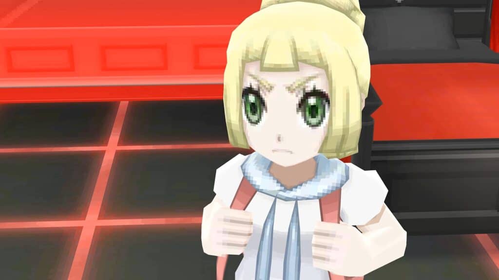 An in-game screenshot from Pokemon Ultra Moon.