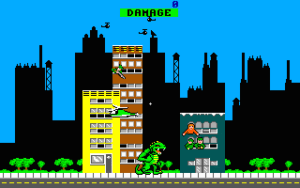 Enemies in Rampage.