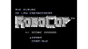 An in-game screenshot from RoboCop.