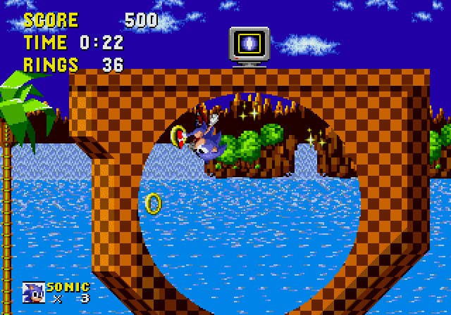 1991's Sonic the Hedgehog established the titular creature's need for speed.