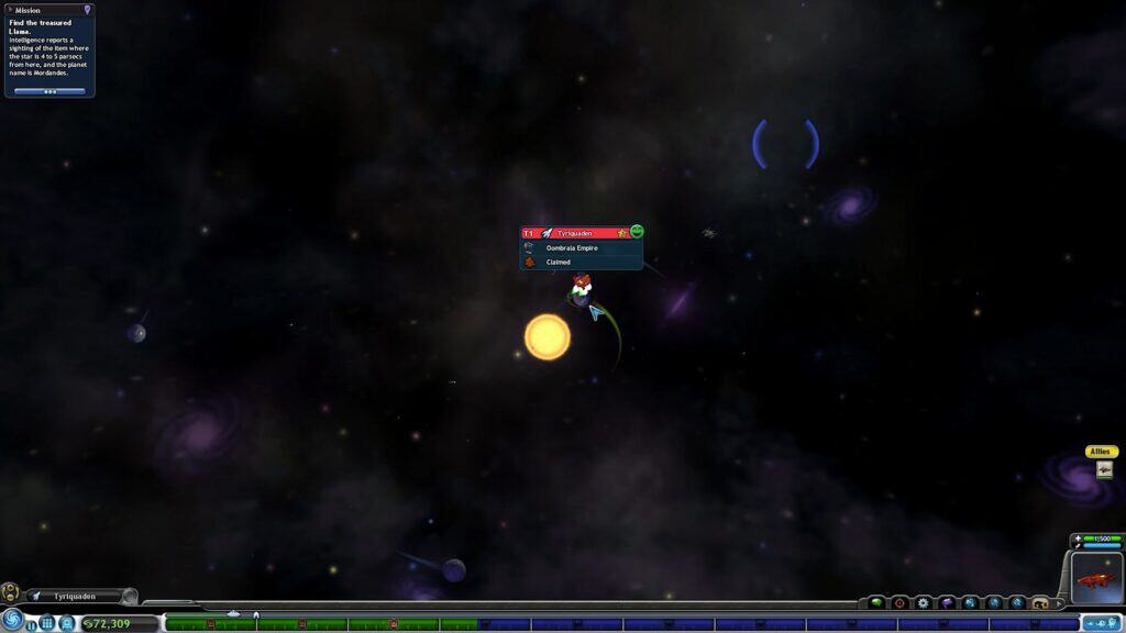 An in-game screenshot from Spore.