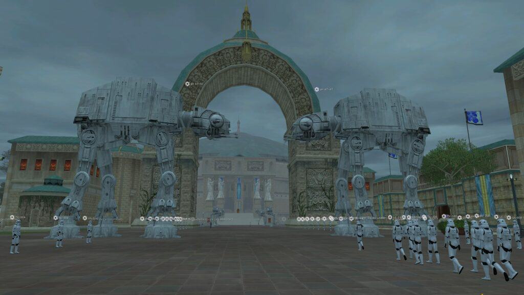 An in-game screenshot from Star Wars Galaxies.