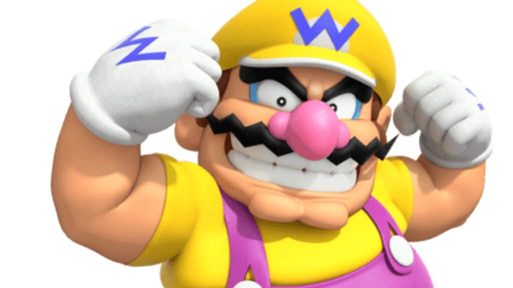 A Nintendo promotional image starring Wario.