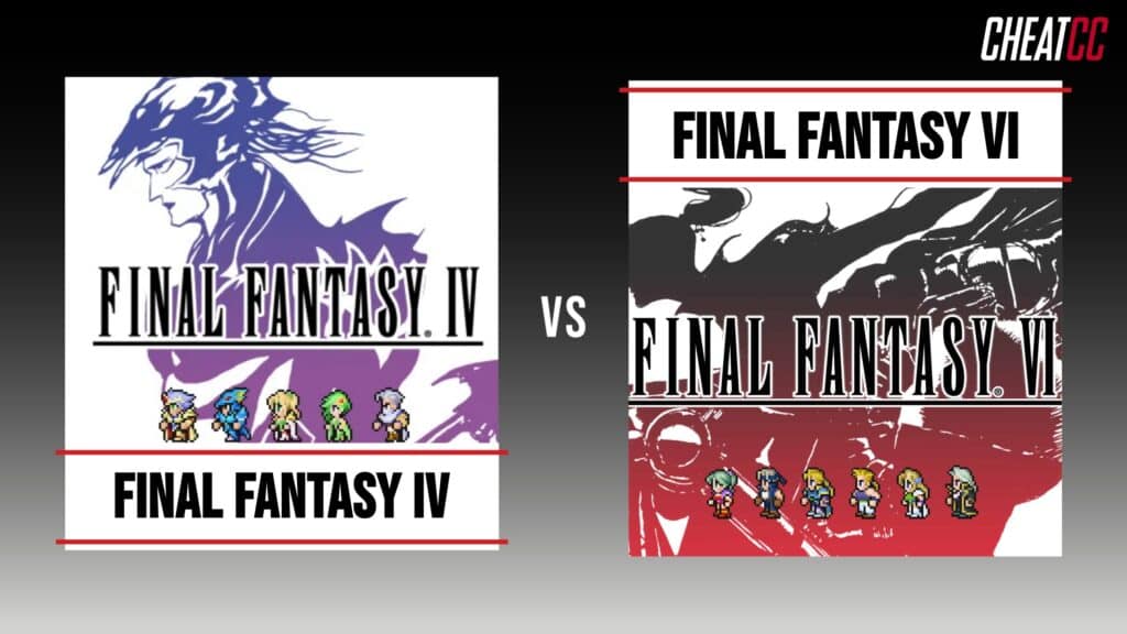 Final Fantasy IV vs Final Fantasy VI