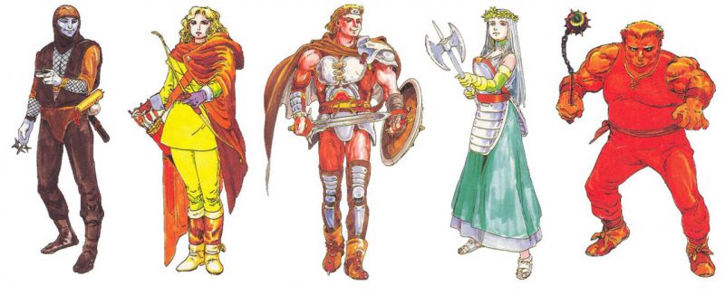 Final Fantasy Mystic Quest concept art