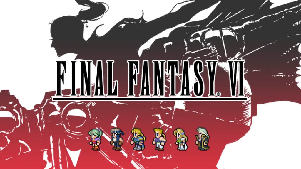 Final Fantasy VI Pixel Remaster key art