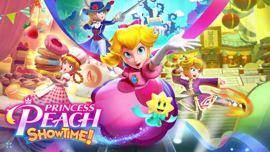 Princess Peach Showtime Promo Art