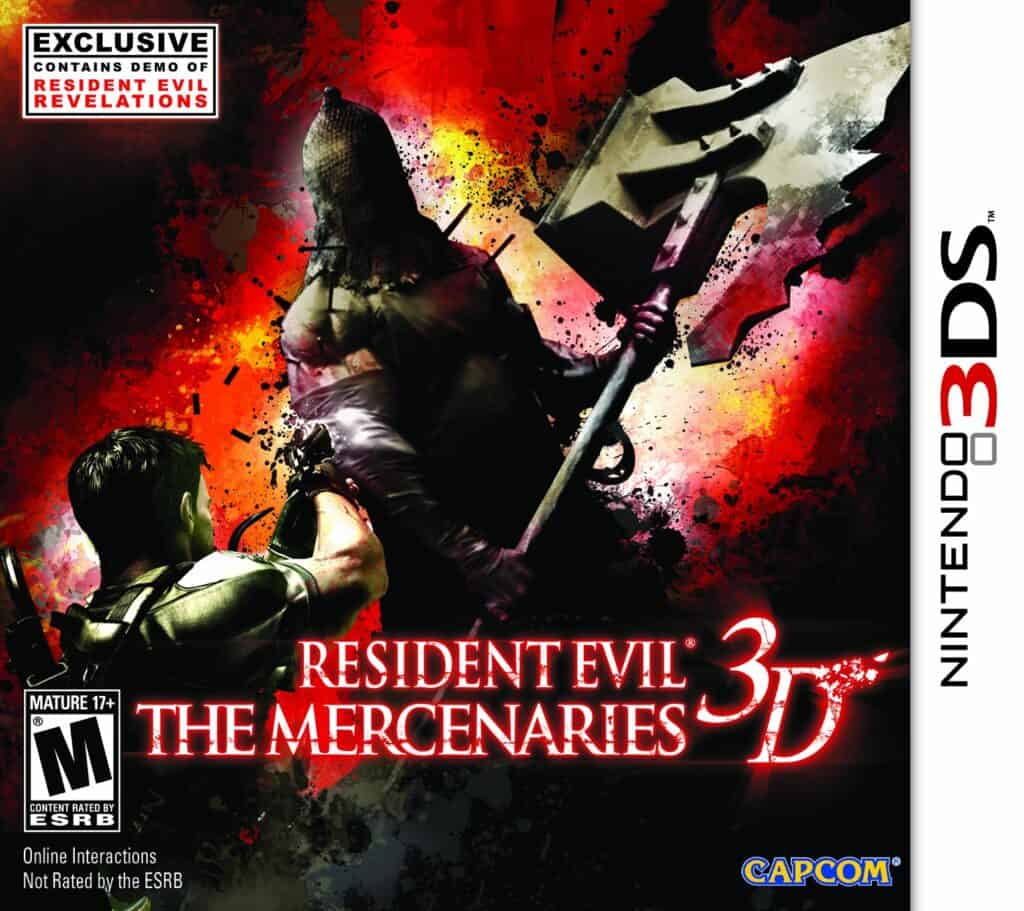 Resident Evil: The Mercenaries 3D cover art