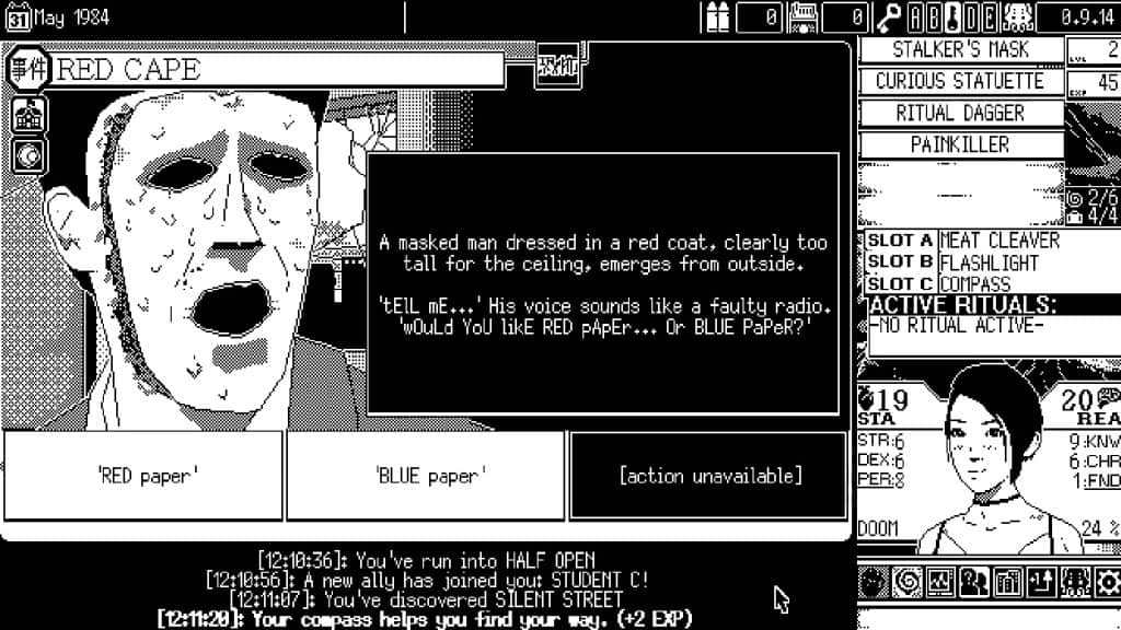 World of Horror gameplay