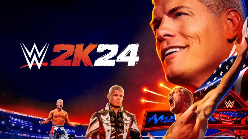 Banner and box art of W2K24.