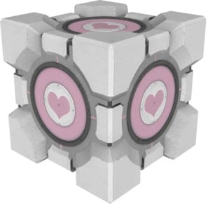 Portal 2's Companion Cube