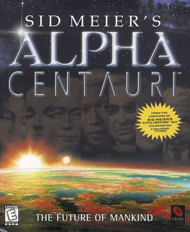 Sid Meier's Alpha Centauri – Box Scan