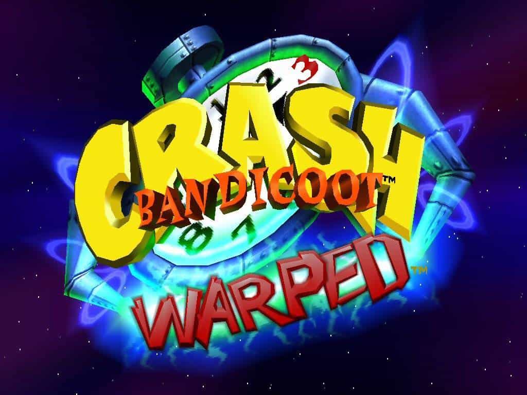 Title Screen Of Crash 3